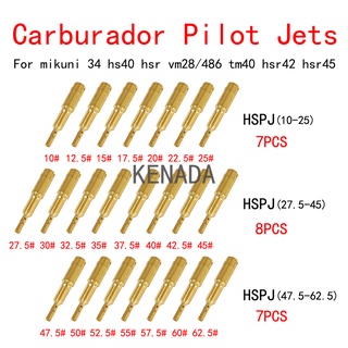 หัวฉีดคาร์บูเรเตอร์หลัก Vm28/486 สำหรับ mikuni 34 hs40 hsr vm28/486 hsr42 hsr45 tamanhos 1994-65 moto ช้านักบิน jet kit
