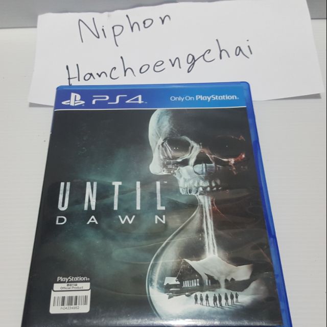 《มือสอง》แผ่น Ps4 Until Dawn | Shopee Thailand