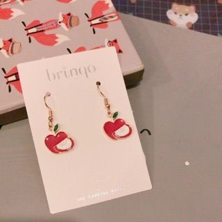 ต่างหูแอปเปิ้ล🍎Apple Earring