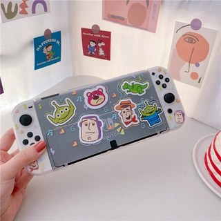 เคสป้องกันจอยเกม แบบนิ่ม สําหรับ Nintendo Switch V1 V2 OLED Toy Story