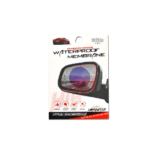 ฟิล์มใสกันน้ำ กันฝน กันฝ้า ( 2 แผ่น ) ฟิล์มกระจกรถยนต์ใช้สำหรับติดตั้งกระจกมองข้าง ใส่ได้ทุกรุ่น