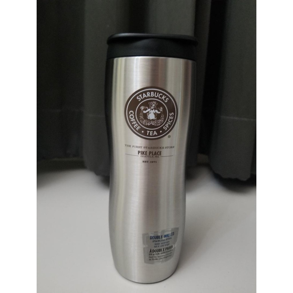 แก้ว Starbucks Pike Place Stainless Steel Tumbler ขนาด 16oz.แท้จาก USA.