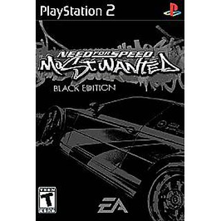 แผ่นเกมส์ PS2 Need For Speed Most Wanted Black Edition