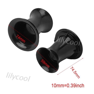 （3C） 2PCS Speaker Port Tube Bass Reflex Vent Ventilation Connector 4-6" 65x74.5mm Subwoofer Woofer Box Accessories