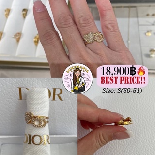 👜: New!! Dior Ring‼️ก่อนกดสั่งรบกวนทักมาเช็คสต๊อคก่อนนะคะ‼️