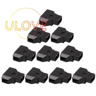 10Pcs D-Tap Dtap Power Male Rewirable Cable Socket Rig Battery