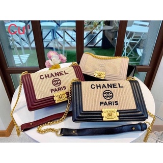 กระเป๋าสะพายข้าง Chanel งานHiend พร้อมกล่อง