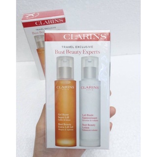 ครีม clarins bust beauty experts set Extra-Lift Gel 50ml. + Bust Beauty Lotion 50ml.