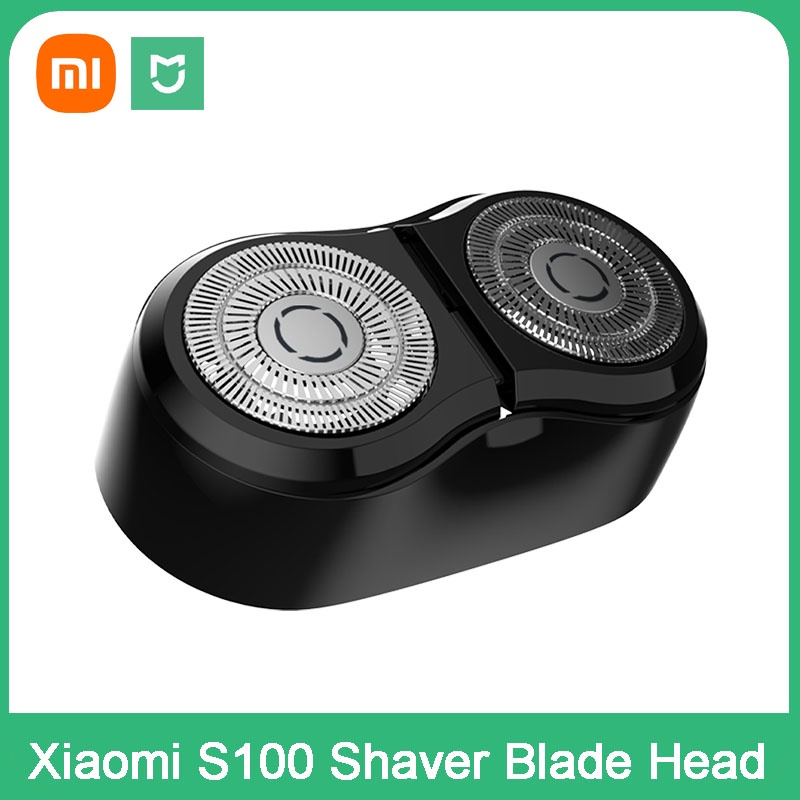 Mijia หัวใบมีดโกนหนวดไฟฟ้า MSXT201 พร้อมหัวคู่ หมุนได้ สําหรับเครื่องโกนหนวดไฟฟ้า Mijia S100