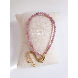 ข้อมือ "PINKTOURMALINE"พริ้งทัวมาลีน