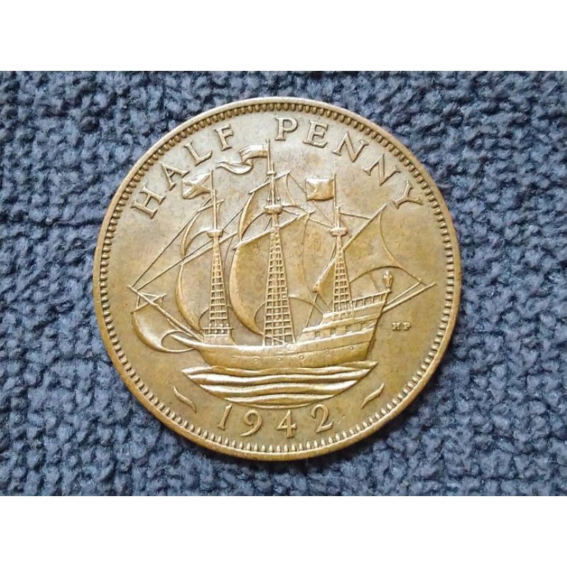 เหรียญ​ต่างประเทศ​(2458)United Kingdom​ 1942