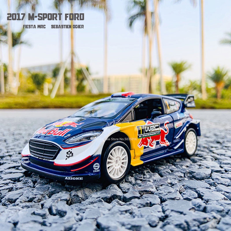 Bburago 1 32 2017 M Sport Ford Fiesta 1 Sebastien Ogier Ds Wrc Dtm Wtcc Rally Racing Alloy