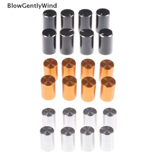 Blowgentlywind ลูกบิดโพเทนชิโอมิเตอร์ ควบคุมระดับเสียง อลูมิเนียม เส้นผ่าศูนย์กลาง 6 มม. 10*15 มม. 8 ชิ้น