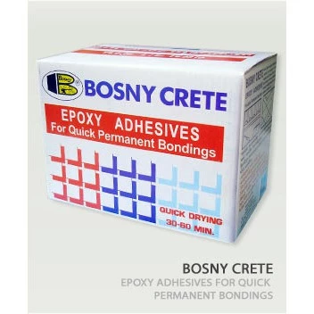 บอสนี่ กรีต กาวเชื่อมคอนกรีต BOSNY CRETE B213 ขนาด 1 กก. 132.- B-213 (EPOXY GLUE)/b