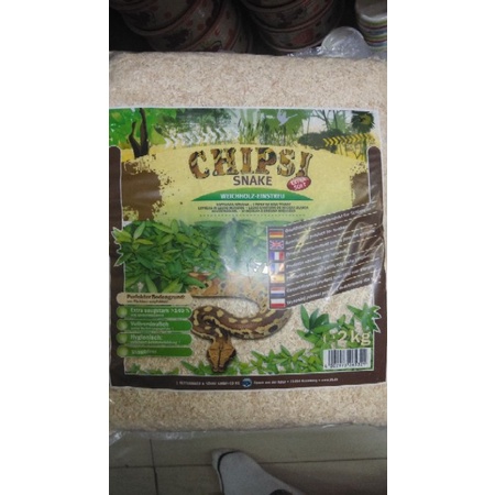 ขี้เลื่อยสำหรับงู  Chipsi snake 2kg. ขี้เลื่อยสำหรับงู