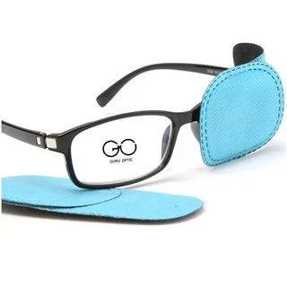 ผ้าปิดตาขี้เกียจ Lazy eye ชนิดสวมทับแว่นตา รักษาโรคตา