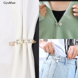 [cxGYMO] Clothing Brooches Pearl Lapel Pin Sweater Dress Brooch Pants Pins Badge Buckle  HDY