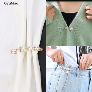 [cxGYMO] Clothing Brooches Pearl Lapel Pin Sweater Dress Brooch Pants Pins Badge Buckle  HDY