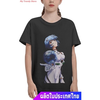 【hot sale】My Trendy Store อีวานเกเลียนเสื้อยืดยอดนิยม Neon Genesis Evangelion Shirts Youth Short Sleeve Tshirts Tops Eva