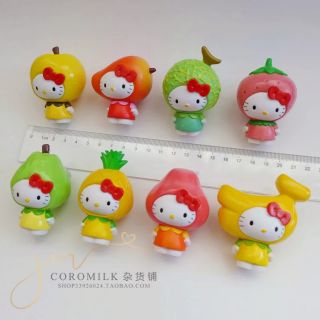 โมเดลคิตตี้ Sanrio แท้ งานหัวผลไม้มีกล้วยค่ะ