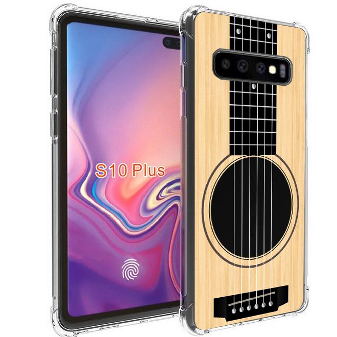 เคส สำหรับ Samsung Galaxy S10 Plus (S10+) Anti-Shock Protection TPU Case [GUITAR]