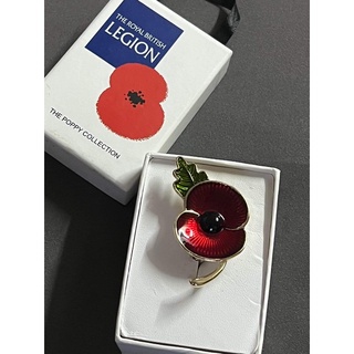 The poppy collection เข็มกลัดดอกป๊อปปี้ ของแท้