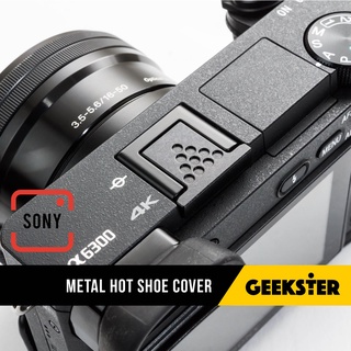 ที่ปิด Hot Shoe Sony โลหะ โซนี่ ( ฝาปิด ที่ปิด ช่องแฟลช ปิดช่องแฟลช / metal hotshoe Cap / hot shoe cover )