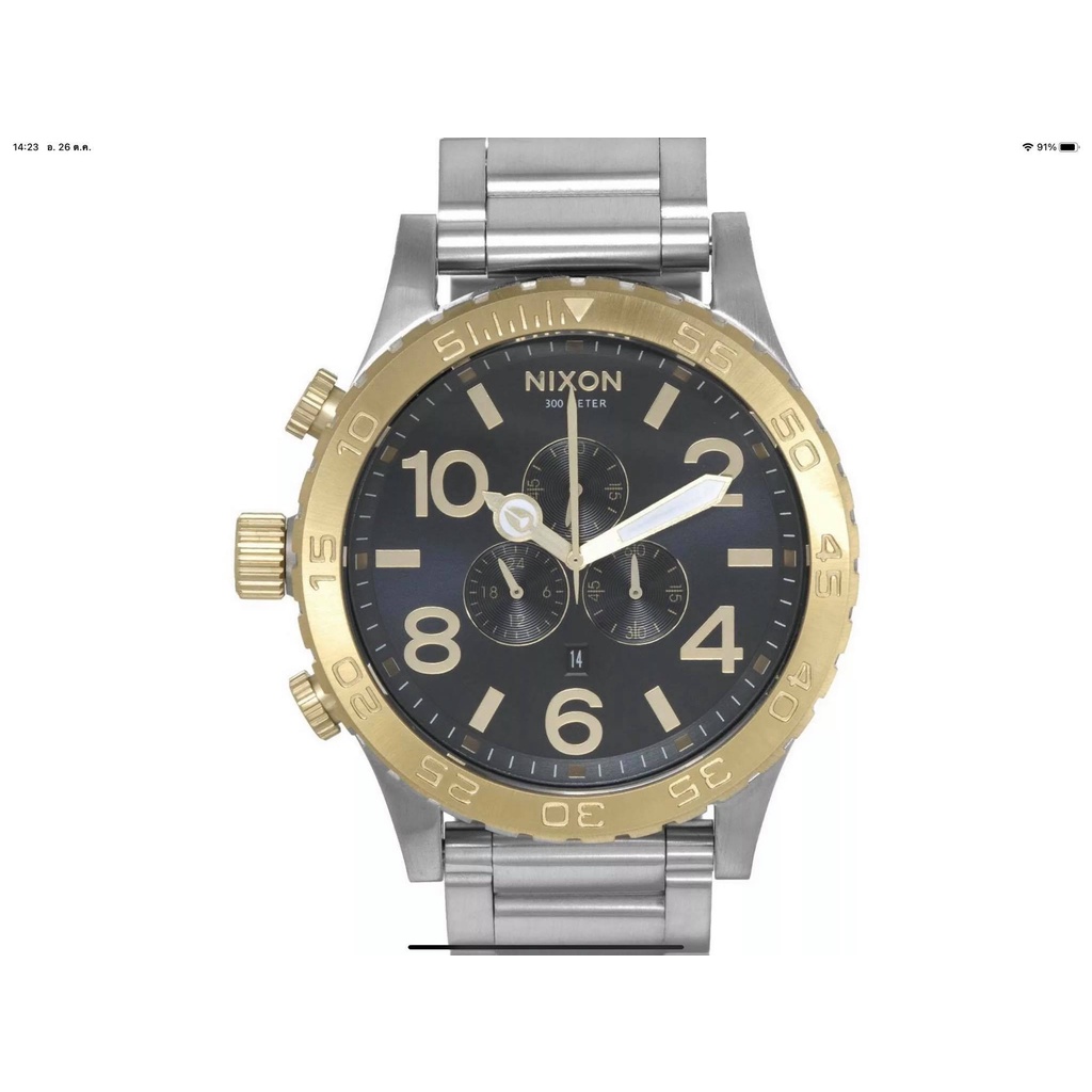 นาฬิกา NIXON MEN'S A083 1922 51-30 QUARTZ CHRONOGRAPH พร้อมกล่อง (ใหม่)