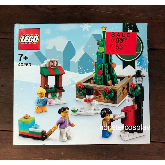 Lego 40263 Christmas  Town Square Set เลโก้แท้ ของเล่น ของสะสม