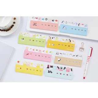 โพสอิท มินิมอลน่ารัก 8 แถบ  7141