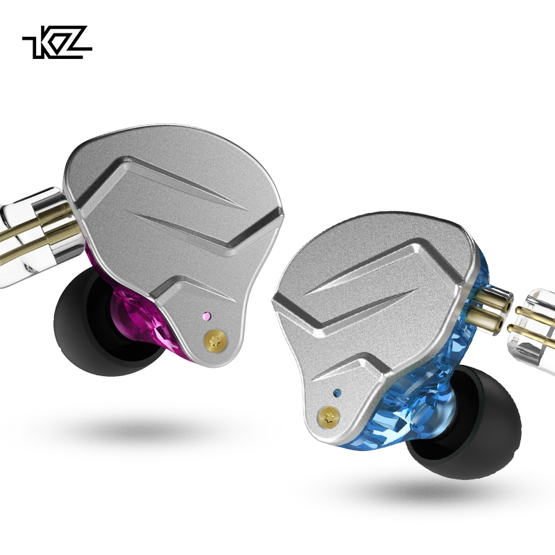 KZ ZSN Pro Metal Earphones 1BA+1DD Hybrid technology HIFI Bass In Ear Earbuds KZ AS10 ZS10 ZSN PRO X ชุดหูฟังโลหะ ไฮบริด
