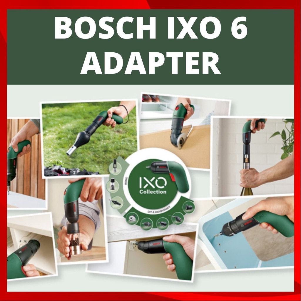 [Bosch] IXO 6 3.6V Cordless Electric Screwdriver Adapters(6 Type) Home