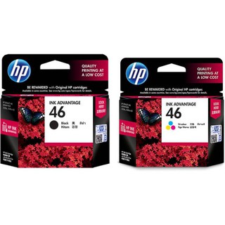 Hp 46 bk Hp 46 CO. ของแท้