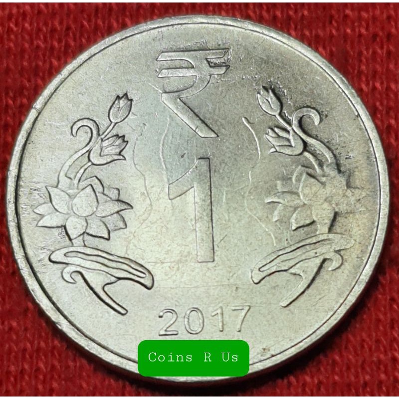 เหรียญต่างประเทศ อินเดีย ชนิด 1 รูปี ปี 2011-2019 ขนาด 21.93 มม.  สวยงามตามภาพน่าสะสม | Shopee Thailand