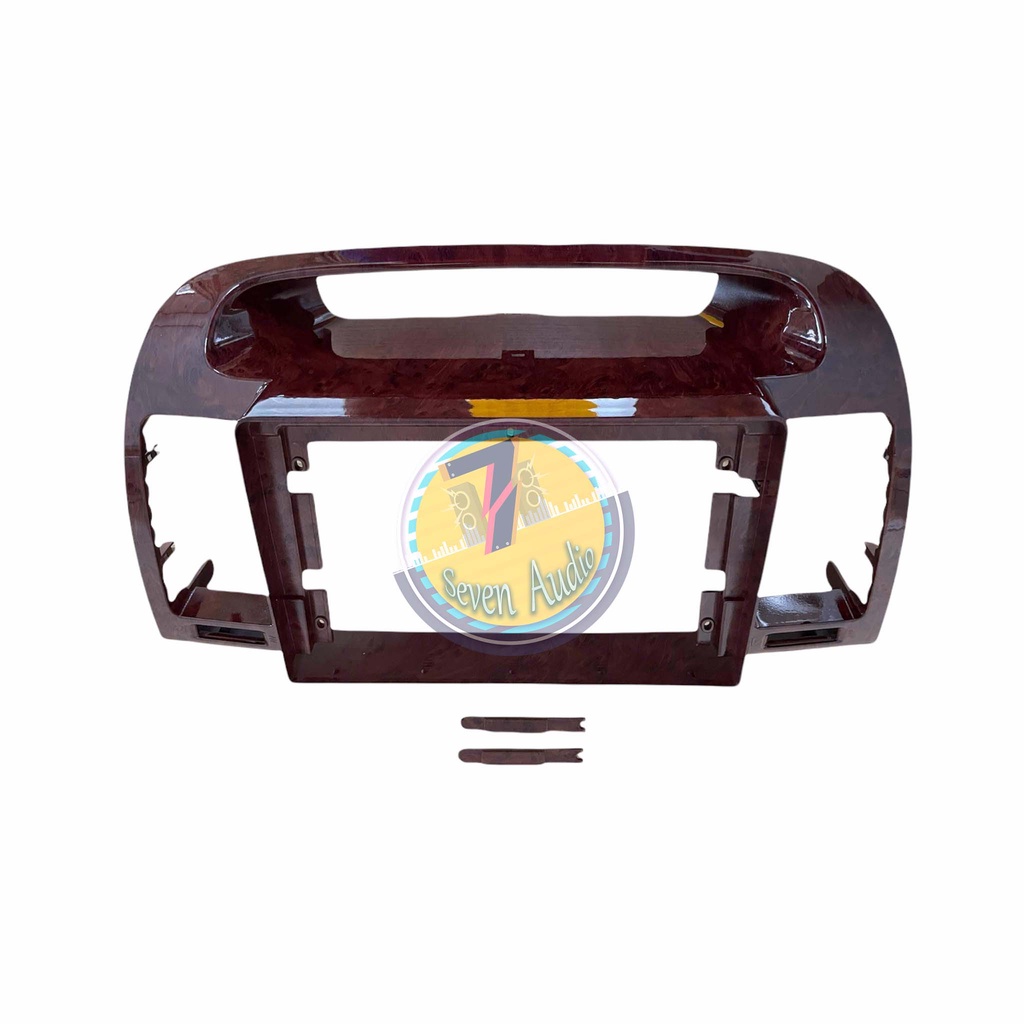 หน้ากากวิทยุติดรถยนต์ TOYOTA CAMRY 2000-2003 9INCH, WOODEN