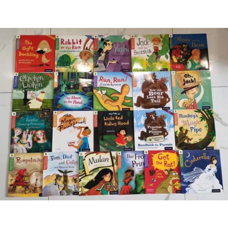 Practice Your Phonics with Traditional Tales หนังสือฝึกอ่านภาษาอังกฤษ นิทานภาษาอังกฤษ เซต 21 เล่ม
