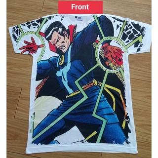 ดร. เสื้อยืด พิมพ์ลาย Strange AOP 04 MARVEL, BOOTLEG TAG THAILAND, AOP, ALL OF PRINT TAG, BIG SIZE, xl THAILAND TAG, xxl THAILAND T-Shirt xxl