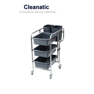 Cleanatic  C-7005	รถเข็นเก็บภาชนะ