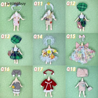 [Jettingbuy] ชุดเดรสกระโปรง ขนาด 16 ซม. สําหรับตุ๊กตา 1/8 DIY พร้อมส่ง