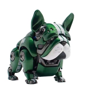 (จุด) HWJ Tide Play Robot Dog เชิงกล Bulldog Hand Ornament Hand Move Limbs Spot