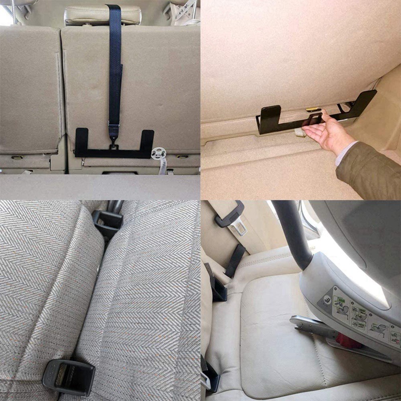 Universal Steel Car Child Safety Seat Belt Latch Bracket for ISOFIX Mount 00r21quvtu ThaiPick