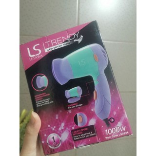 Lesasha ไดร์เป่าผม Powerful DC Trendy Hair Dryer 1000W รุ่น LS0834 kuronไดร์เป่าผม พร้อมส่ง