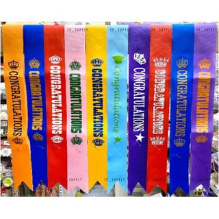 สายสะพายปัจฉิม ผ้าสปัน พร้อมส่ง