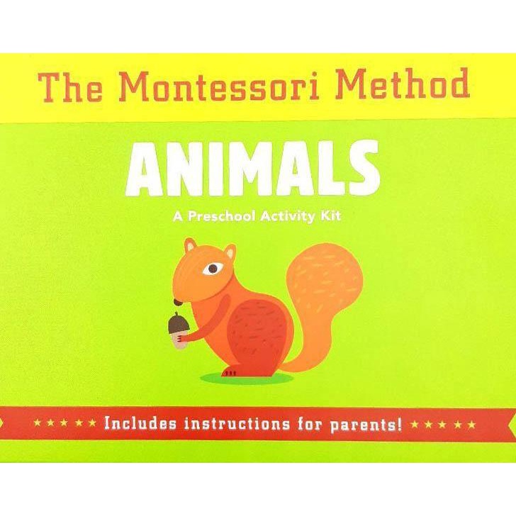 BBW หนังสือ The Montessori Method : Animals Kit ISBN: 9788854414273