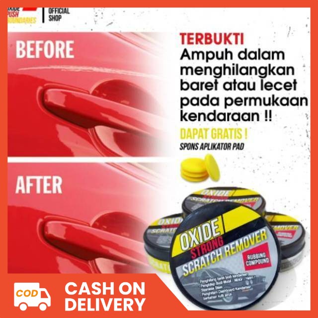 รถ SCRATCH OR SCRATCH REMOVER - RUBBING COMPOUND OXIDE - ขัด KUMPON -