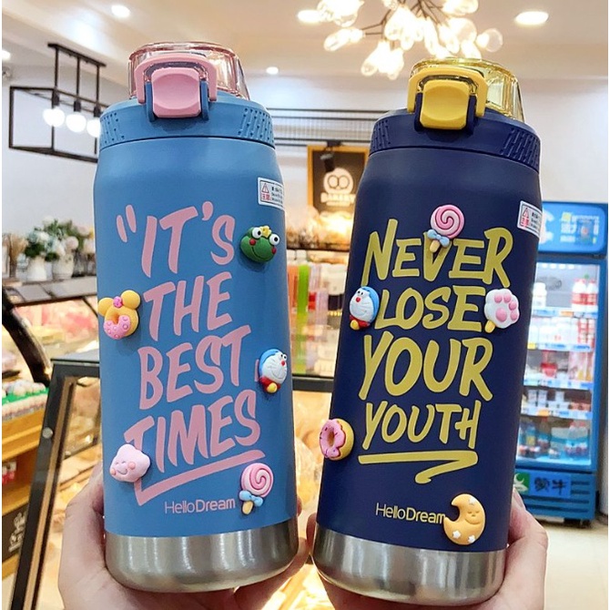 แก้วเก็บอุณหภูมิ Hello Dream ขนาด 1100 ml