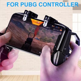 ใหม่ล่าสุด Gamepad จับถนัดมือ ด้ามจับพร้อมปุมยิง PUBG Free Fire Shooter Controller Mobile Joystickรุ่นK21