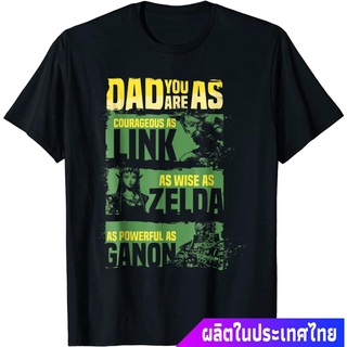 แขนสั้นcrew necksplatoon game การ์ตูน เกมส์ญี่ปุ่น Nintendo Legend Of Zelda Dad Relates To Game Graphic T-Shirt Mens T-