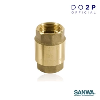 สปริงเช็ควาล์ว (รูเต็ม) ซันวา 1/2 นิ้ว, 3/4 นิ้ว, 1 นิ้ว SANWA Spring Check Valve (Full bore) 1/2", 3/4", 1"