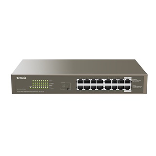 TENDA TEG1116P  Switch สวิตซ์ POE 16-Port Gigabit รับประกันศูนย์ 5 ปี